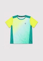 Áo Thun Thể Thao Cho Bé Siêu Nhẹ Ultra Light Xanh Lá Ombre Lightning