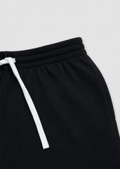 Bộ Áo Thun Form Rộng Và Quần Short Bé Gái (Hồng Nhạt 03 + Da Cá Đen)