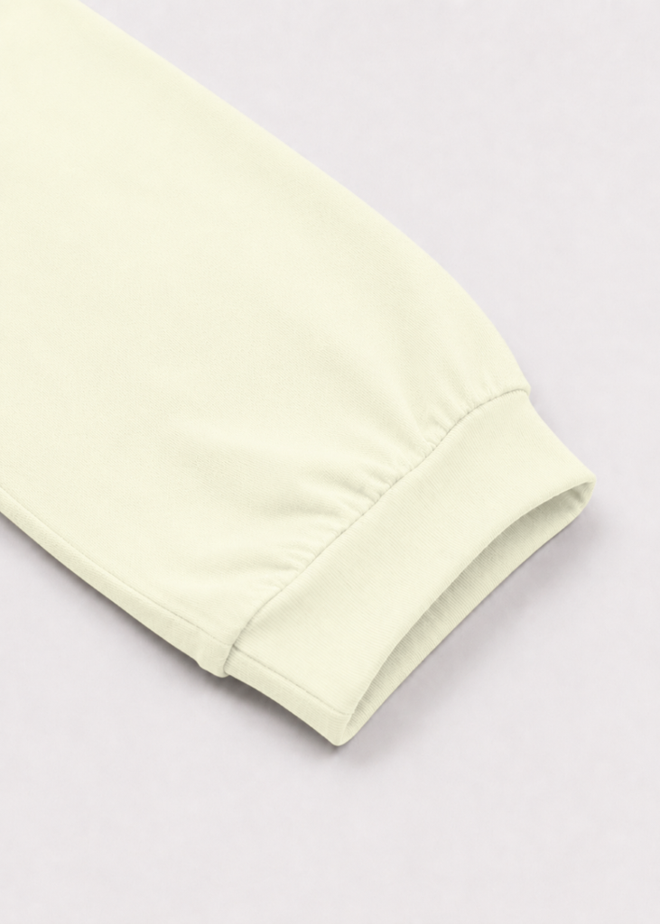 Bộ Thun Dài Bé Gái Tím Pastel Phối Kem