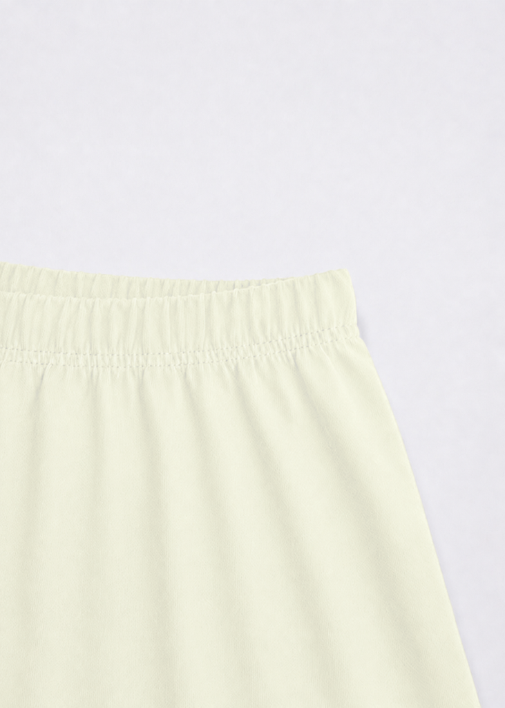 Bộ Thun Dài Bé Gái Tím Pastel Phối Kem