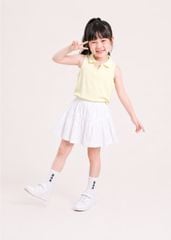 Chân Váy Quần Bé Gái Kate Kiểu Trắng 02