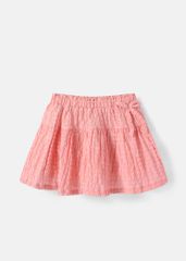 Chân Váy Quần Bé Gái Kate Nhún Hồng Nhạt