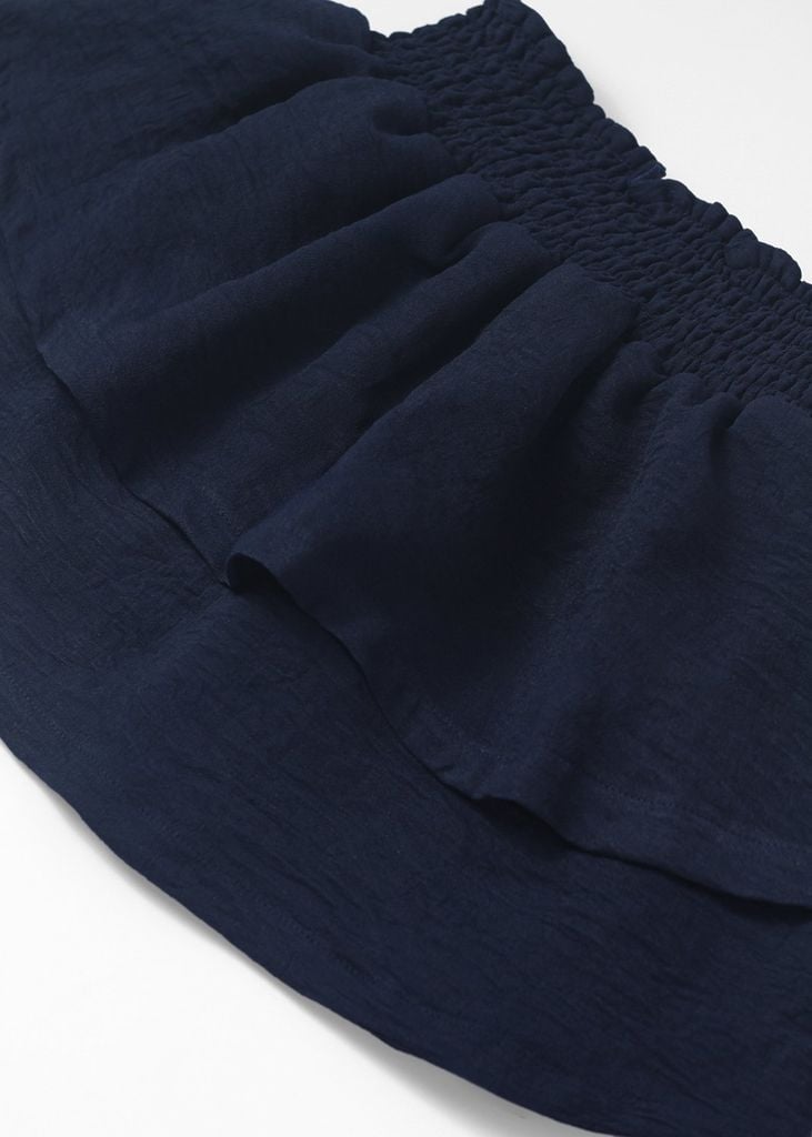 Chân Váy Quần Smocking Bé Gái Navy