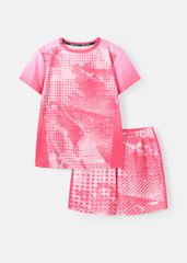 Set Thun Thể Thao Cho Bé Siêu Mát Ultra Cool Hồng Hoạ Tiết Dot Splash