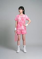 Set Thun Thể Thao Cho Bé Siêu Mát Ultra Cool Hồng Hoạ Tiết Dot Splash