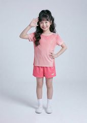 Set Thể Thao Cho Bé Siêu Nhẹ Ultra Light Ombre Hoạ Tiết Halftone (Hồng + Hồng)
