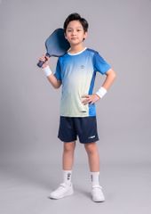 Set Thể Thao Cho Bé Siêu Nhẹ Ultra Light Ombre (Navy Vàng + Navy 03 Form Ngắn)