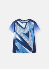 Áo Thun Thể Thao Cho Bé Siêu Nhẹ Ultra Light Xanh Hoạ Tiết Geometric Abstract