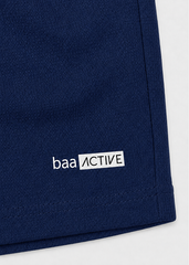 Set Thể Thao Cho Bé Siêu Nhẹ Ultra Light Họa Tiết Geometric Lines (Xanh Biển + Navy 04 Form Ngắn)