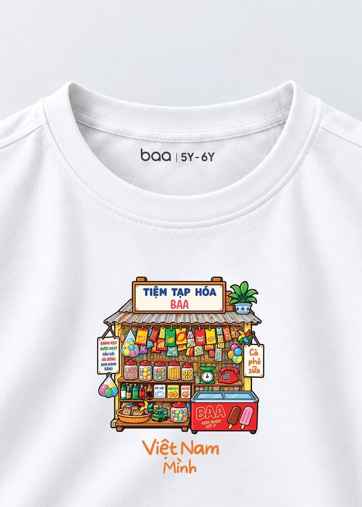 Bộ Áo Thun Form Rộng Cotton Mát Cool Jade Phối Quần Da Cá (Tiệm Tạp Hoá + Đen)