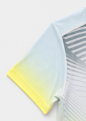 Set Thể Thao Cho Bé Siêu Nhẹ Ultra Light Hoạ Tiết Zigzag (Xám Xanh Ombre + Đen 11 Form Ngắn)