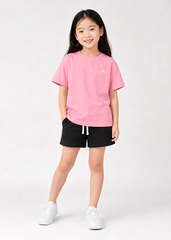 Quần Short Bé Gái Da Cá Đen