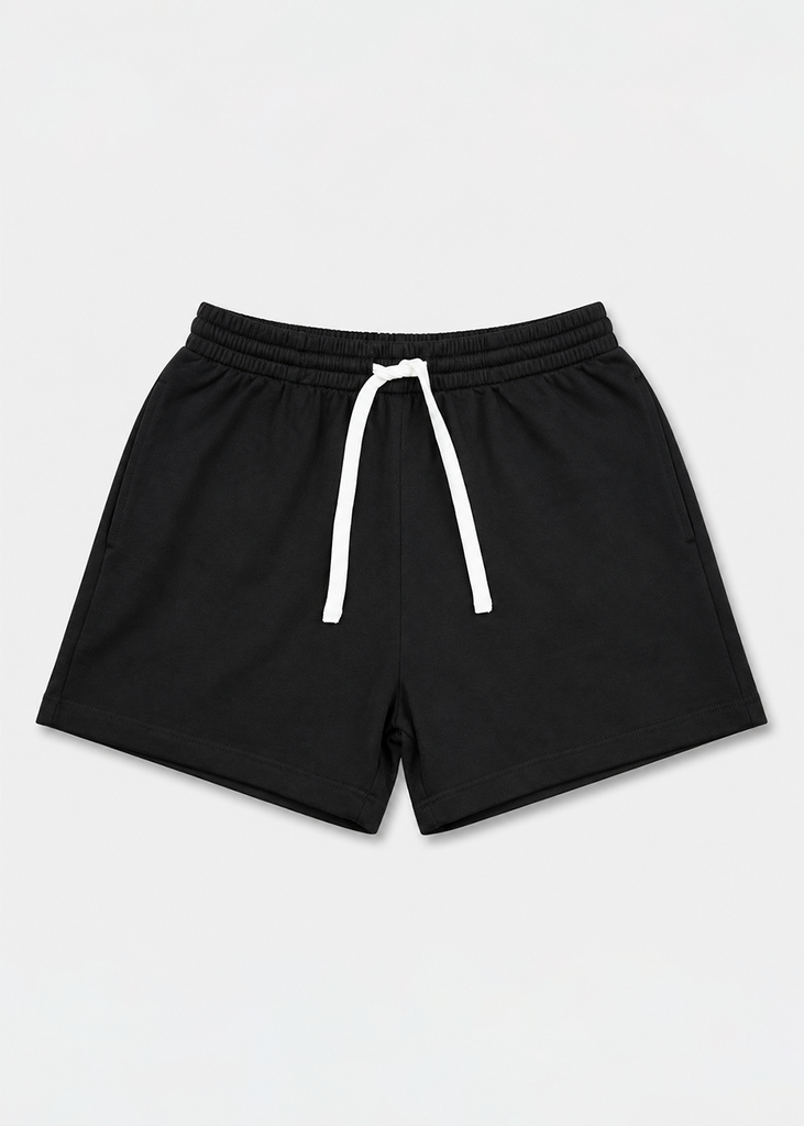 Quần Short Bé Gái Da Cá Đen