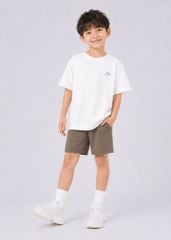 Quần Short Bé Trai Da Cá Nâu