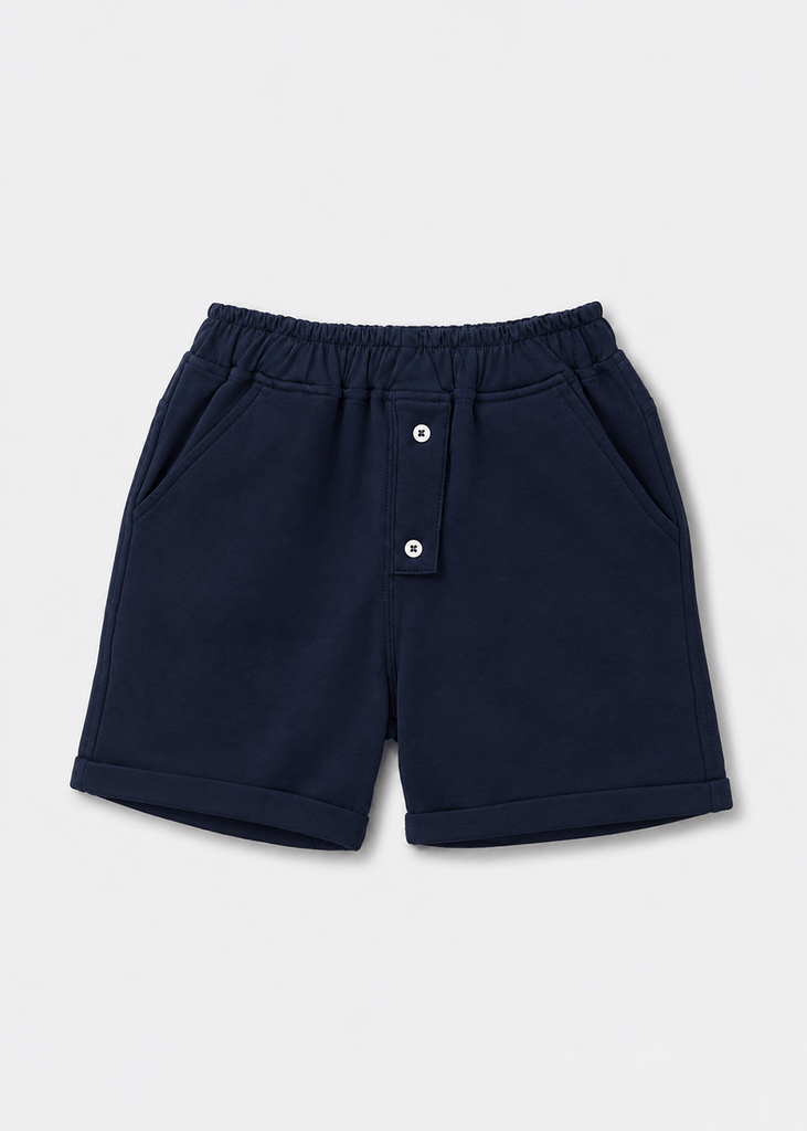 Quần Short Bé Trai Da Cá Xanh
