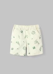 Quần Short Bé Trai Khakis Kem Hoạ Tiết Summer