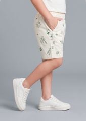 Quần Short Bé Trai Khakis Kem Hoạ Tiết Summer