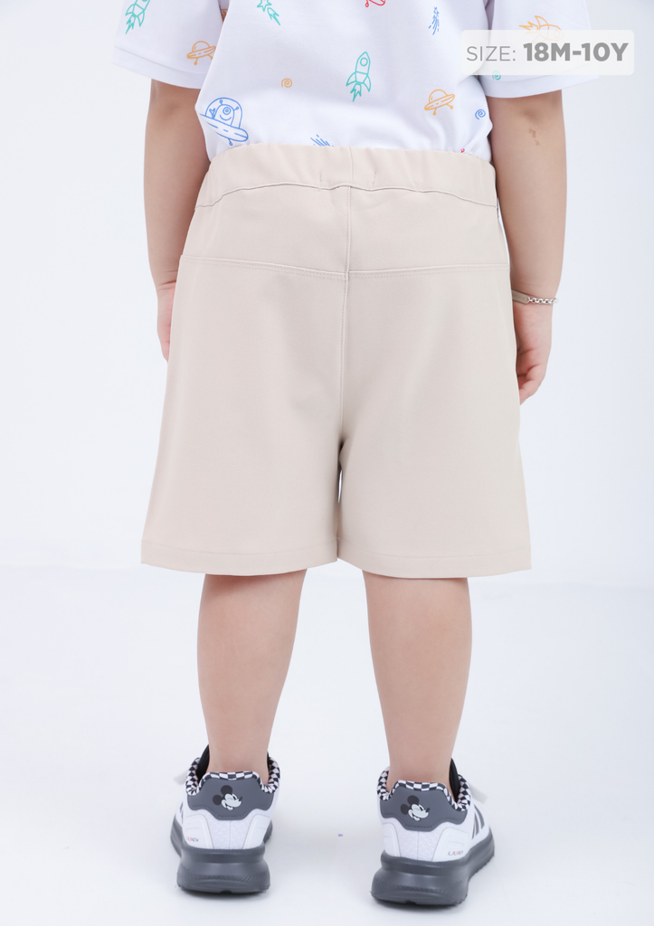 Quần Short Bé Trai Khakis Vân Be