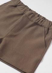 Quần Short Bé Trai Khakis Vân Nâu