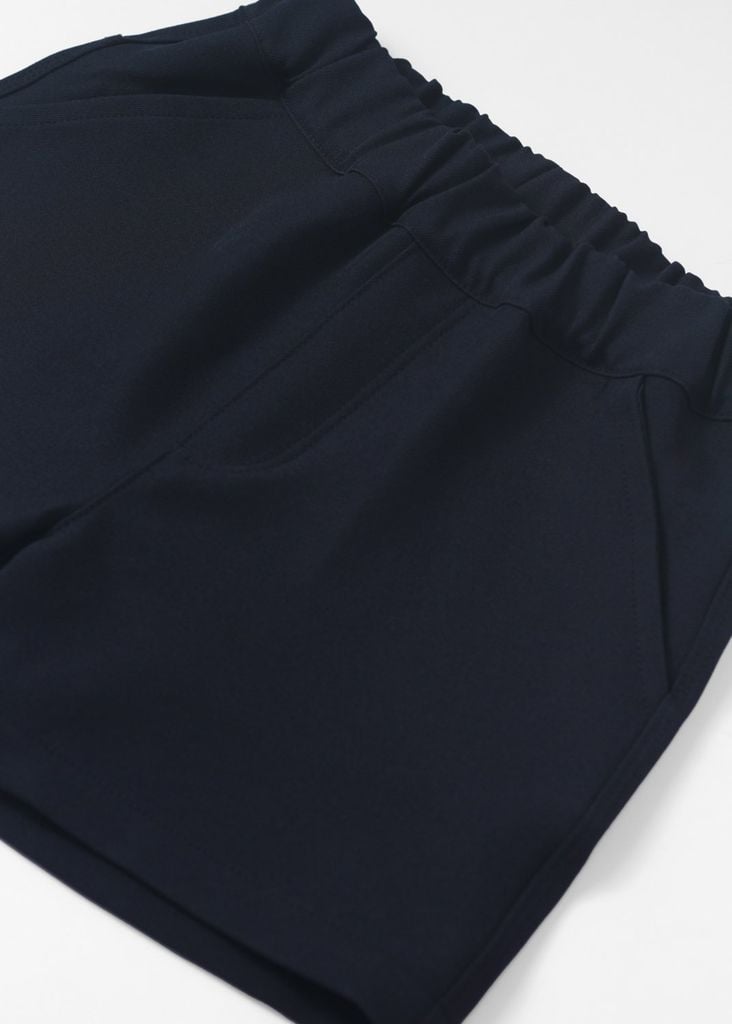 Quần Short Bé Trai Khakis Vân Navy