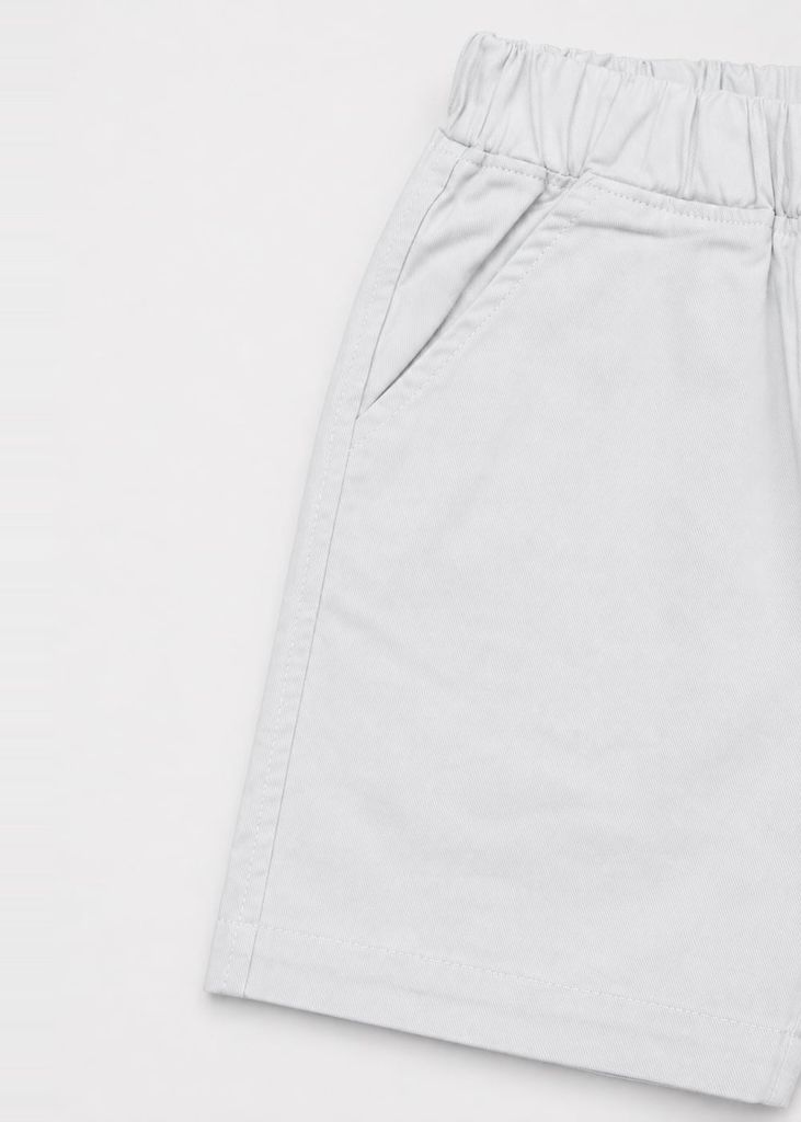 Quần Short Bé Trai Xám Nhạt