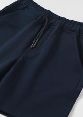 Quần Short Da Cá Bé Trai Xanh Navy