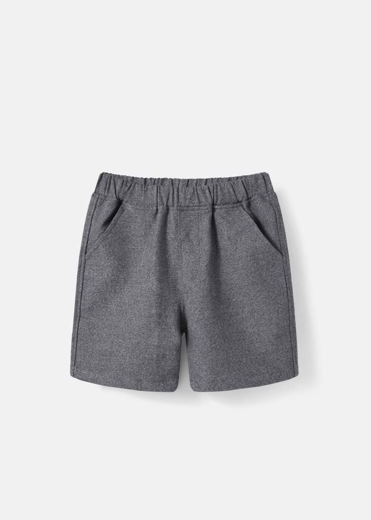 Quần Short Kate Nỉ Bé Trai Xám