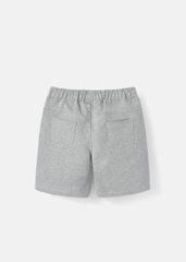 Quần Short Phối Túi Bé Trai Xám Melange