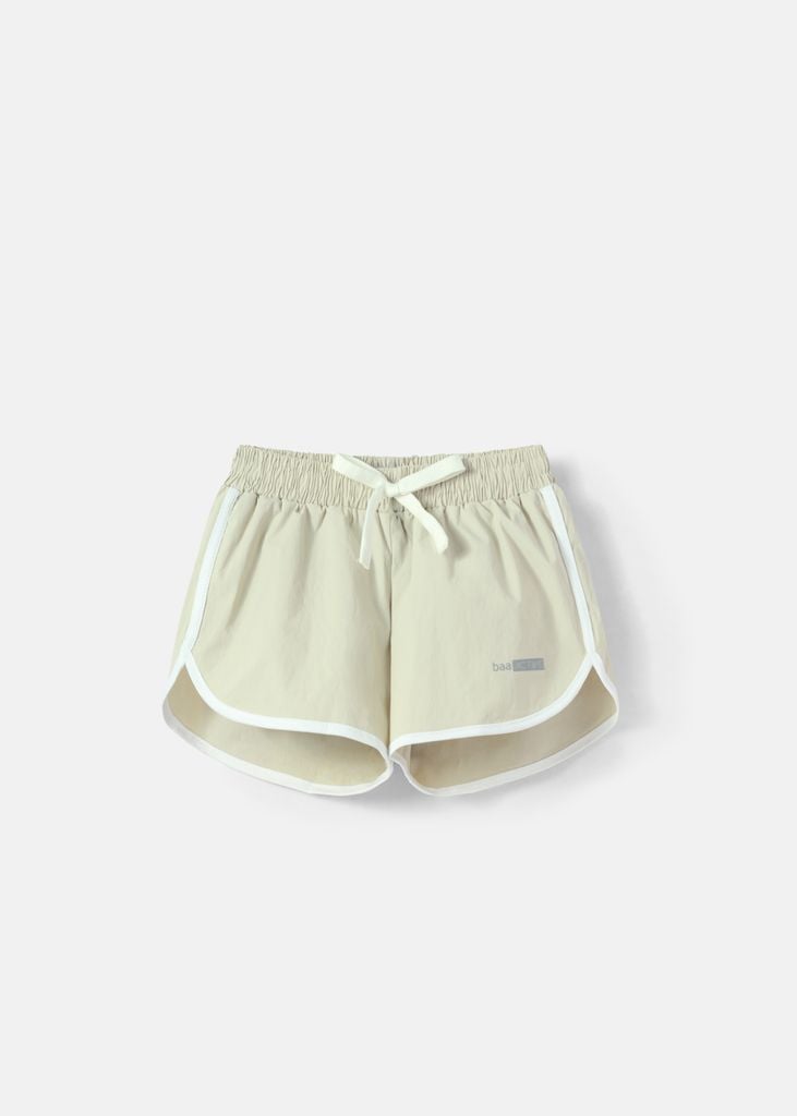 Quần Short Thể Thao Bé Gái Siêu Nhẹ Ultra Light Dù Be