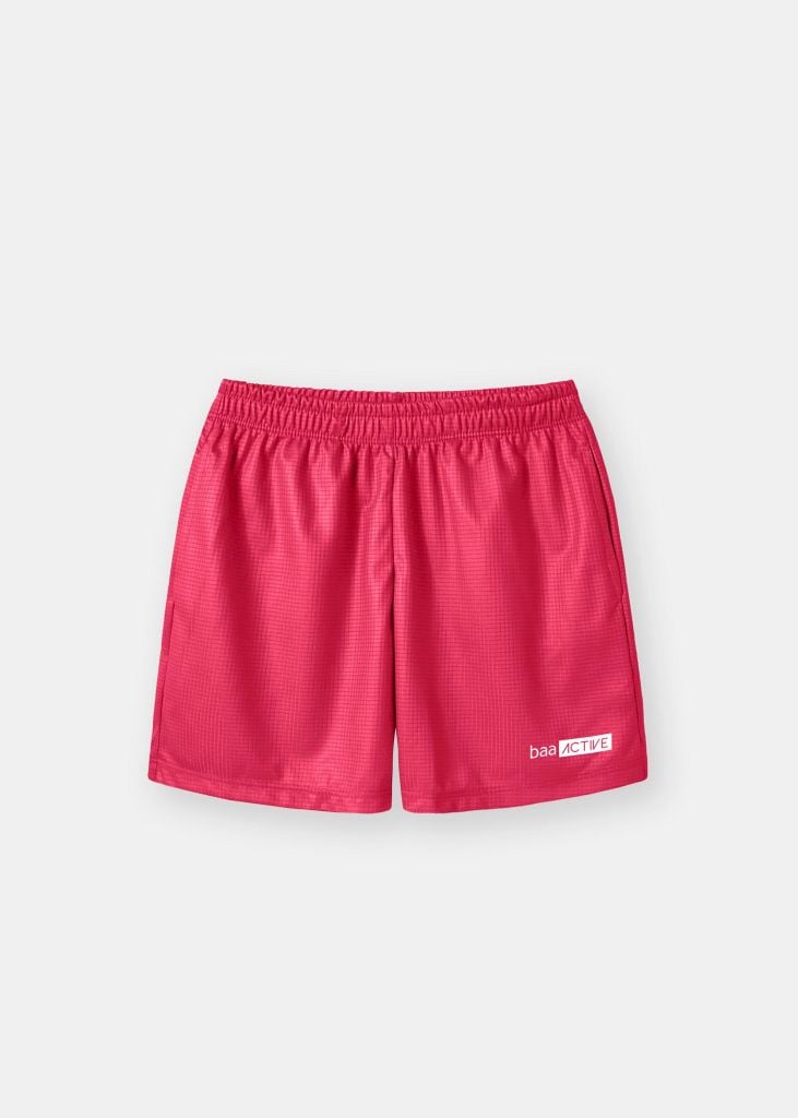 Quần Short Thể Thao Cho Bé Siêu Nhẹ Ultra Light Hồng 02