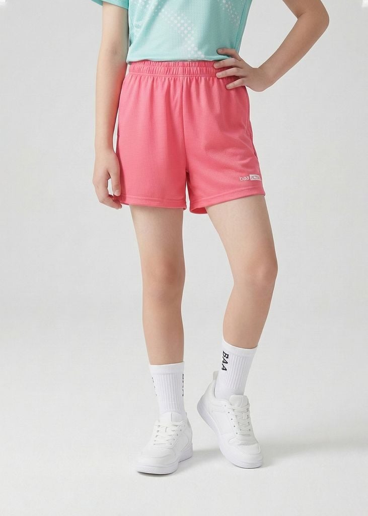 Quần Short Thể Thao Cho Bé Siêu Nhẹ Ultra Light Hồng