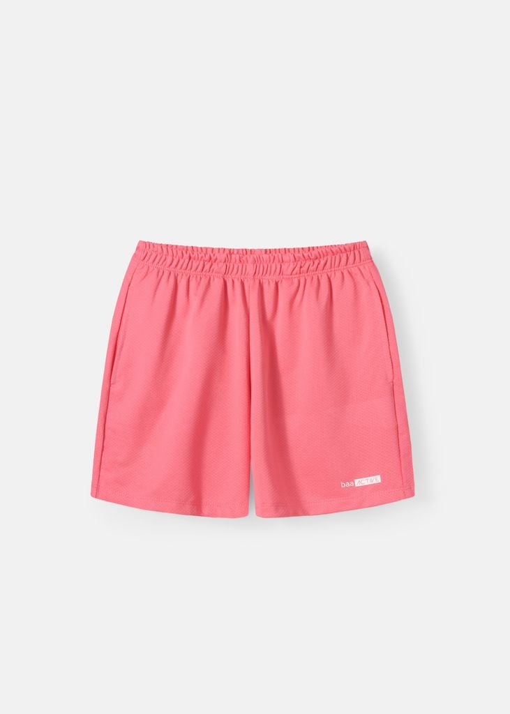 Quần Short Thể Thao Cho Bé Siêu Nhẹ Ultra Light Hồng Dâu