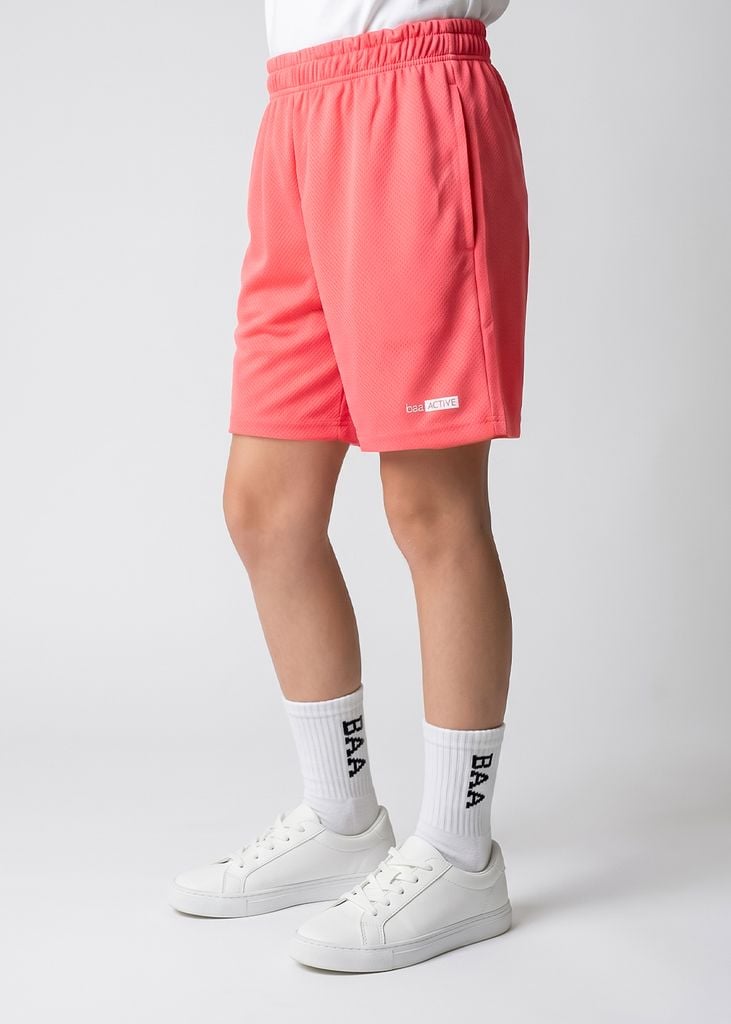 Quần Short Thể Thao Cho Bé Siêu Nhẹ Ultra Light Hồng Dâu