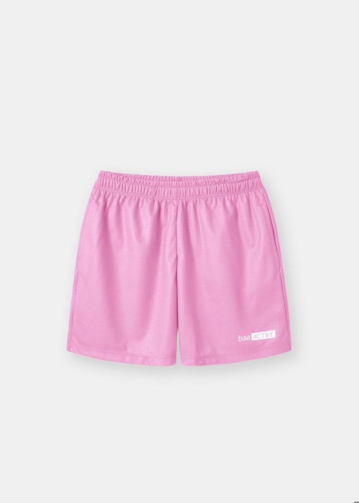 Quần Short Thể Thao Cho Bé Siêu Nhẹ Ultra Light Hồng Nhạt