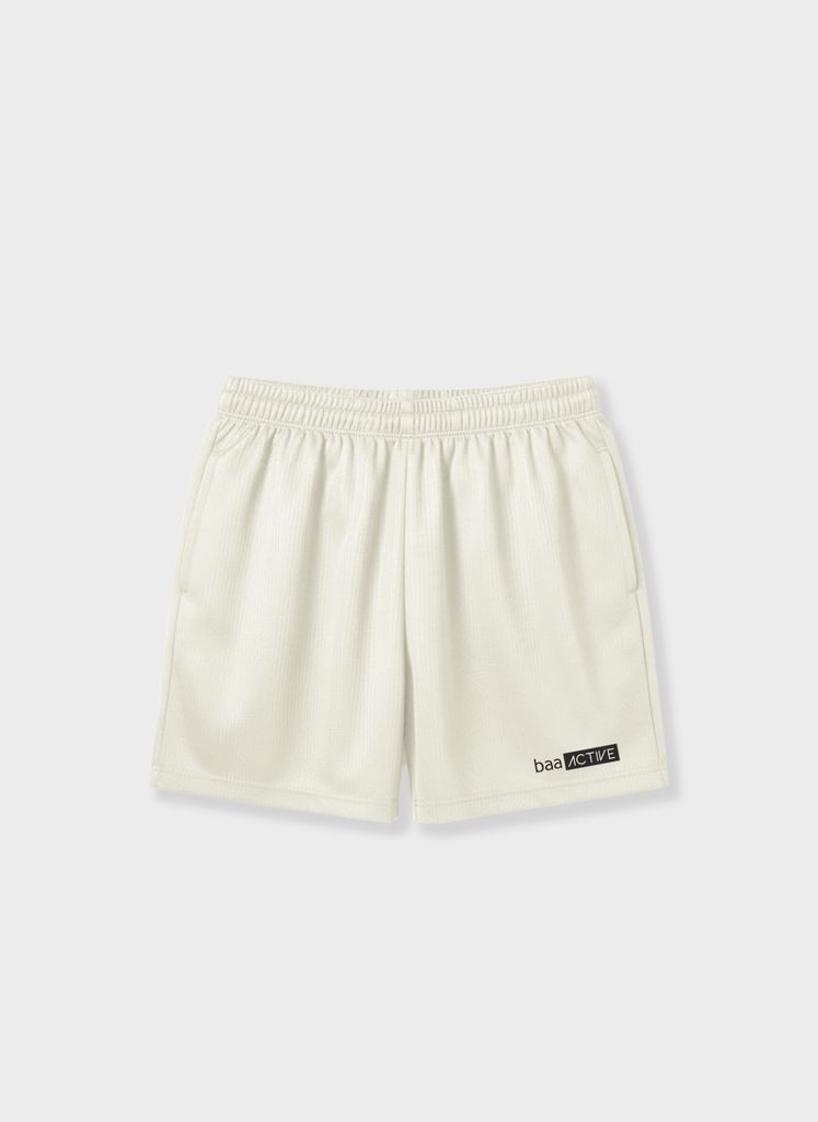 Quần Short Thể Thao Cho Bé Siêu Nhẹ Ultra Light Kem