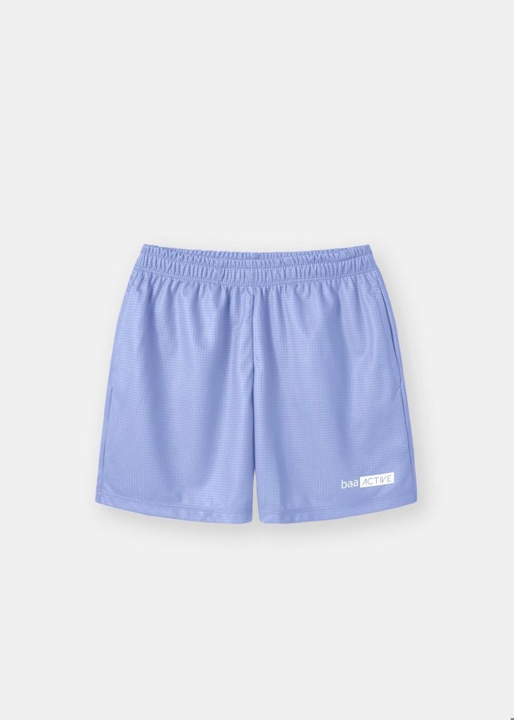 Quần Short Thể Thao Cho Bé Siêu Nhẹ Ultra Light Tím 03
