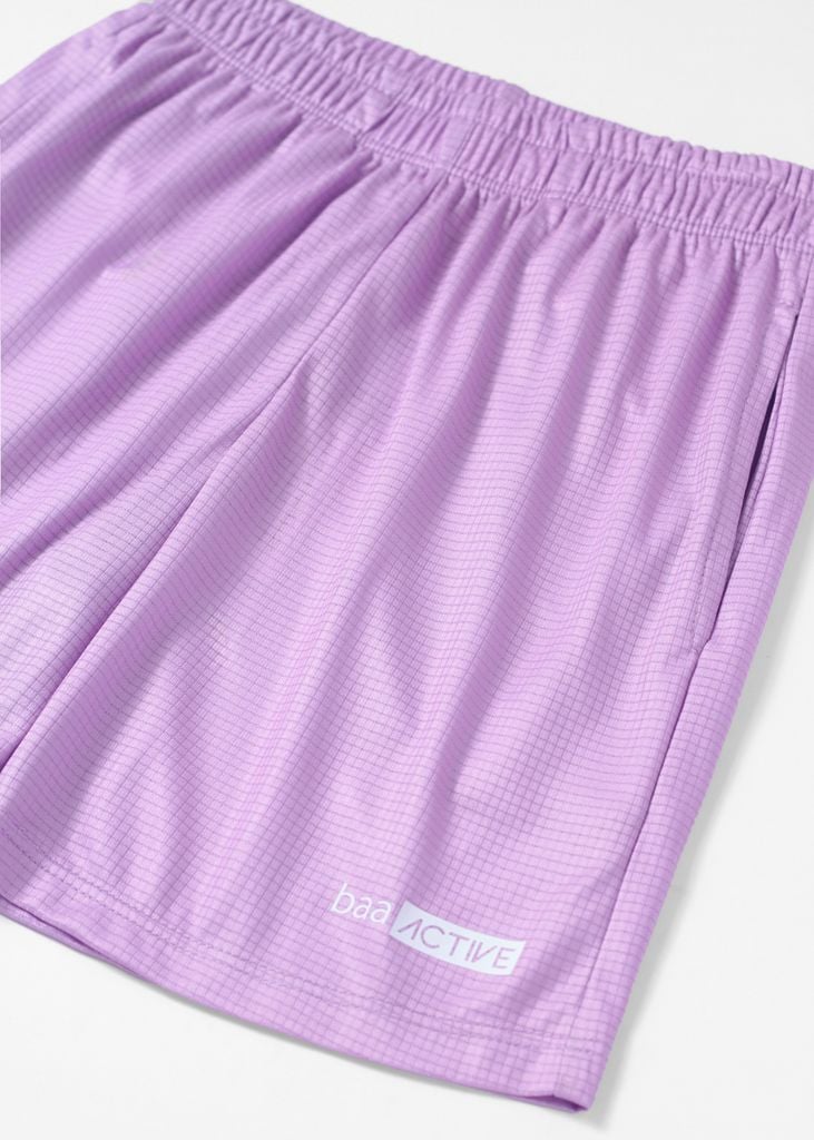 Quần Short Thể Thao Cho Bé Siêu Nhẹ Ultra Light Tím