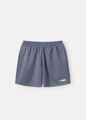 Quần Short Thể Thao Cho Bé Siêu Nhẹ Ultra Light Xám Đậm (Form Ngắn)