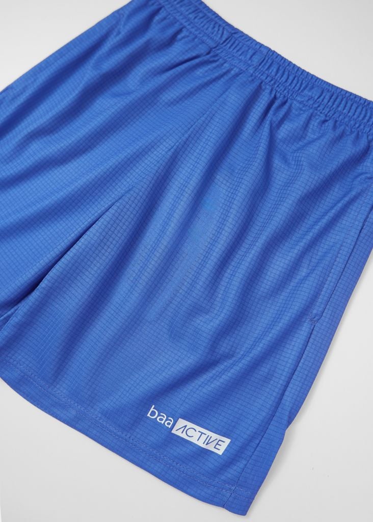 Quần Short Thể Thao Cho Bé Siêu Nhẹ Ultra Light Xanh Dương