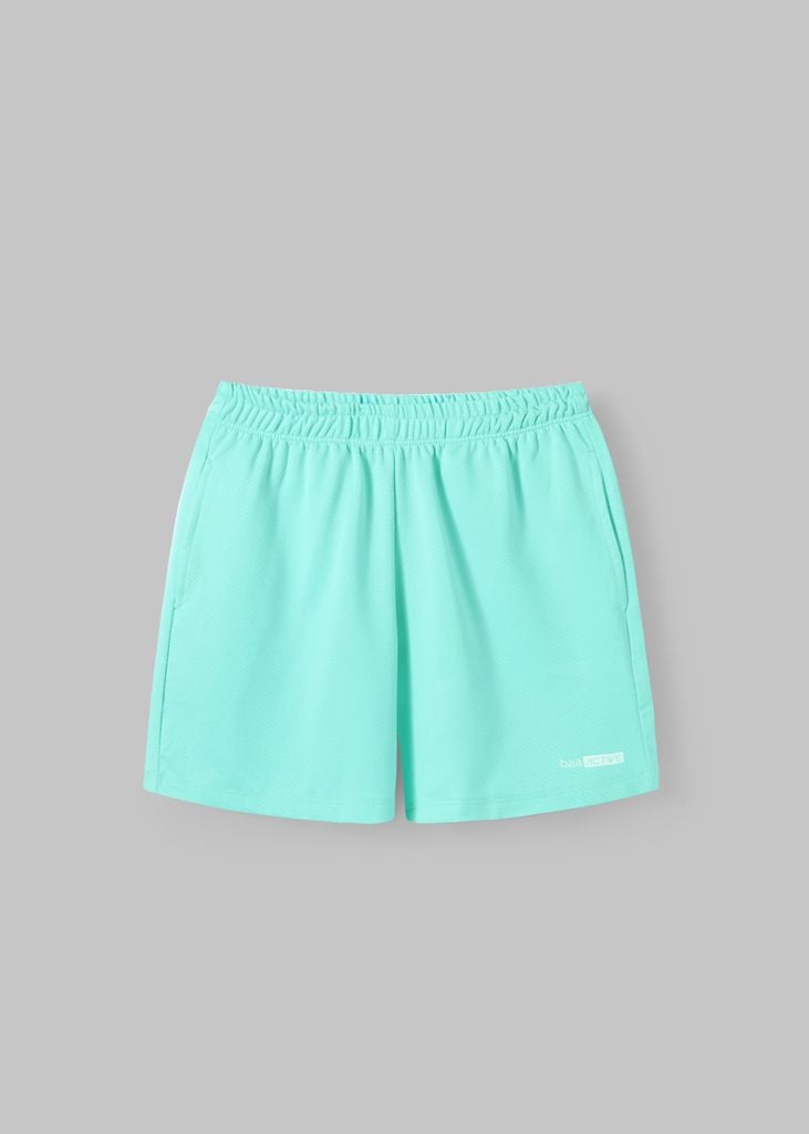 Quần Short Thể Thao Cho Bé Siêu Nhẹ Ultra Light Xanh Mint