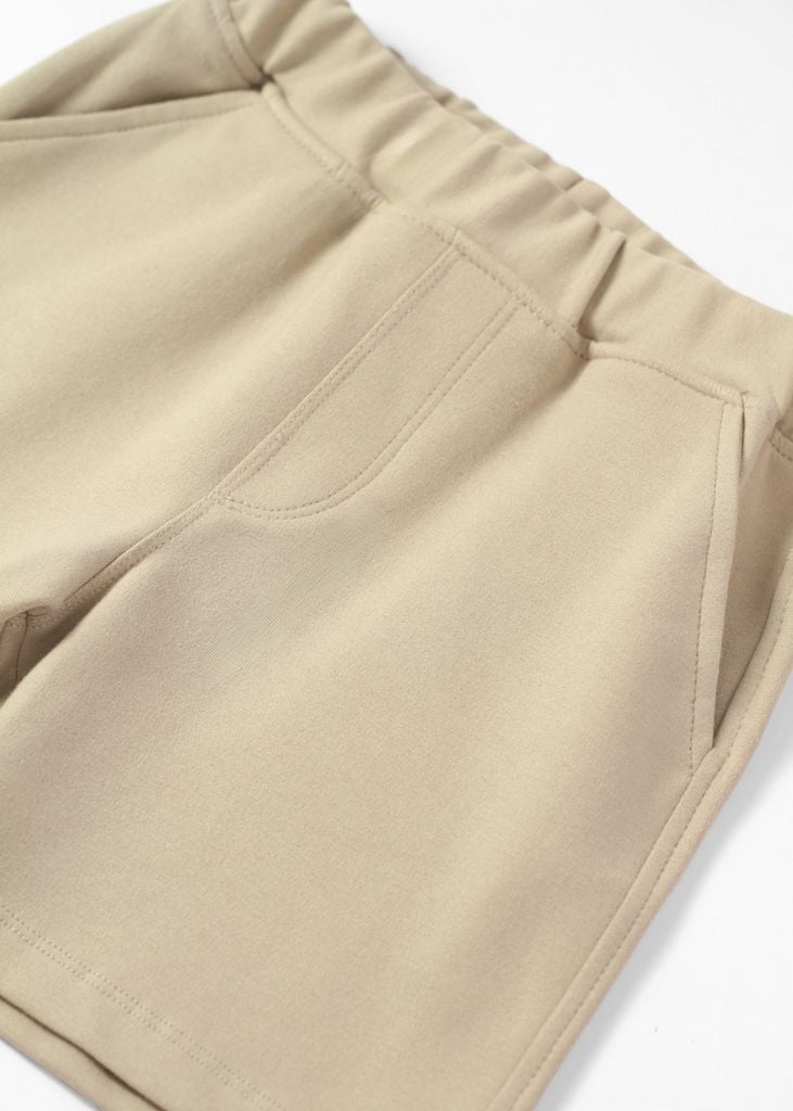 Quần Short Thun Bé Trai Be Đậm