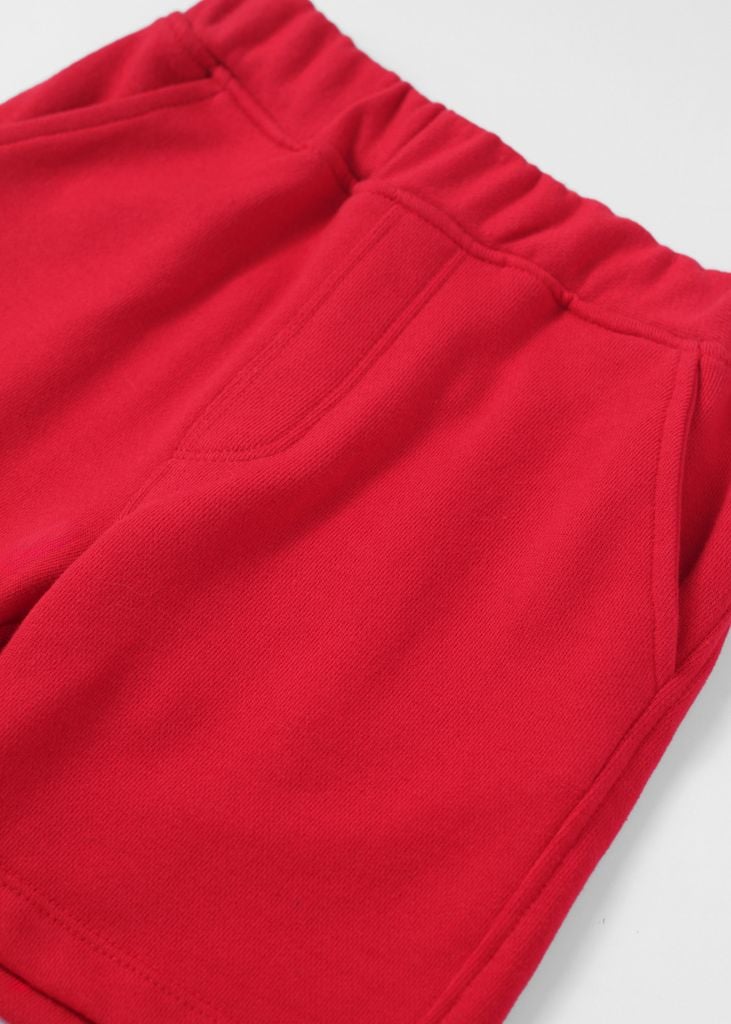 Quần Short Thun Bé Trai Đỏ