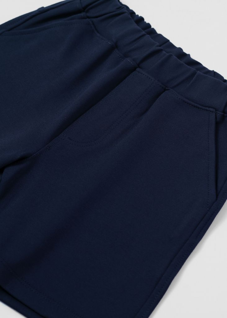 Quần Short Thun Bé Trai Navy 01