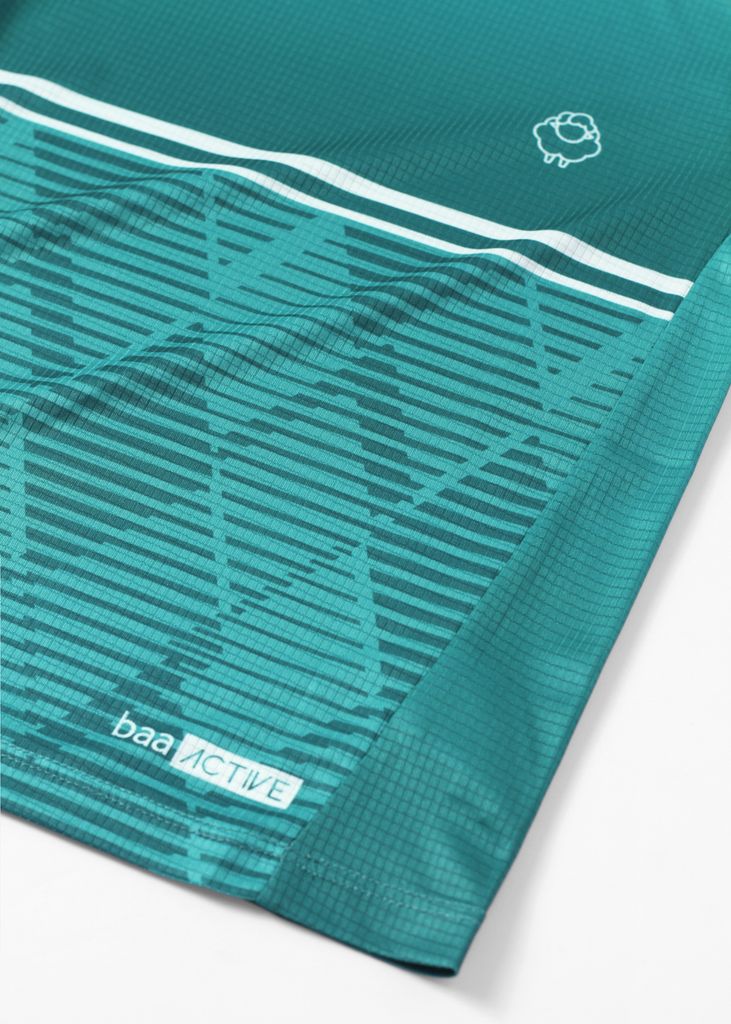 Set 2 Áo Thun Thể Thao Siêu Nhẹ Ultra Light Cho Bé (Xanh Teal + Hồng)