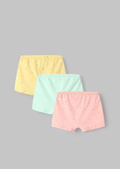 Set 3 Quần Chip Đùi Cotton Bé Gái Hoạ Tiết Cherry (Ngẫu Nhiên)