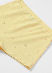 Set 3 Quần Chip Đùi Cotton Bé Gái Hoạ Tiết Cherry (Ngẫu Nhiên)