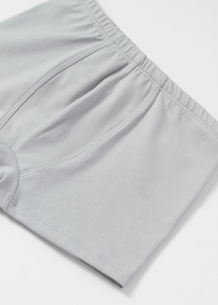 Set 3 Quần Chip Đùi Cotton Bé Trai Xám Phối 02