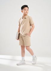 Set Polo Bé Trai Be Thêu Logo 03