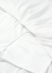 Set Polo Cộc Tay & Chân Váy Xếp Ly Bé Gái Trắng Phối Hồng