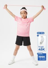 Set Thể Thao Siêu Nhẹ Ultra Light Cho Bé (Hồng + Đen)